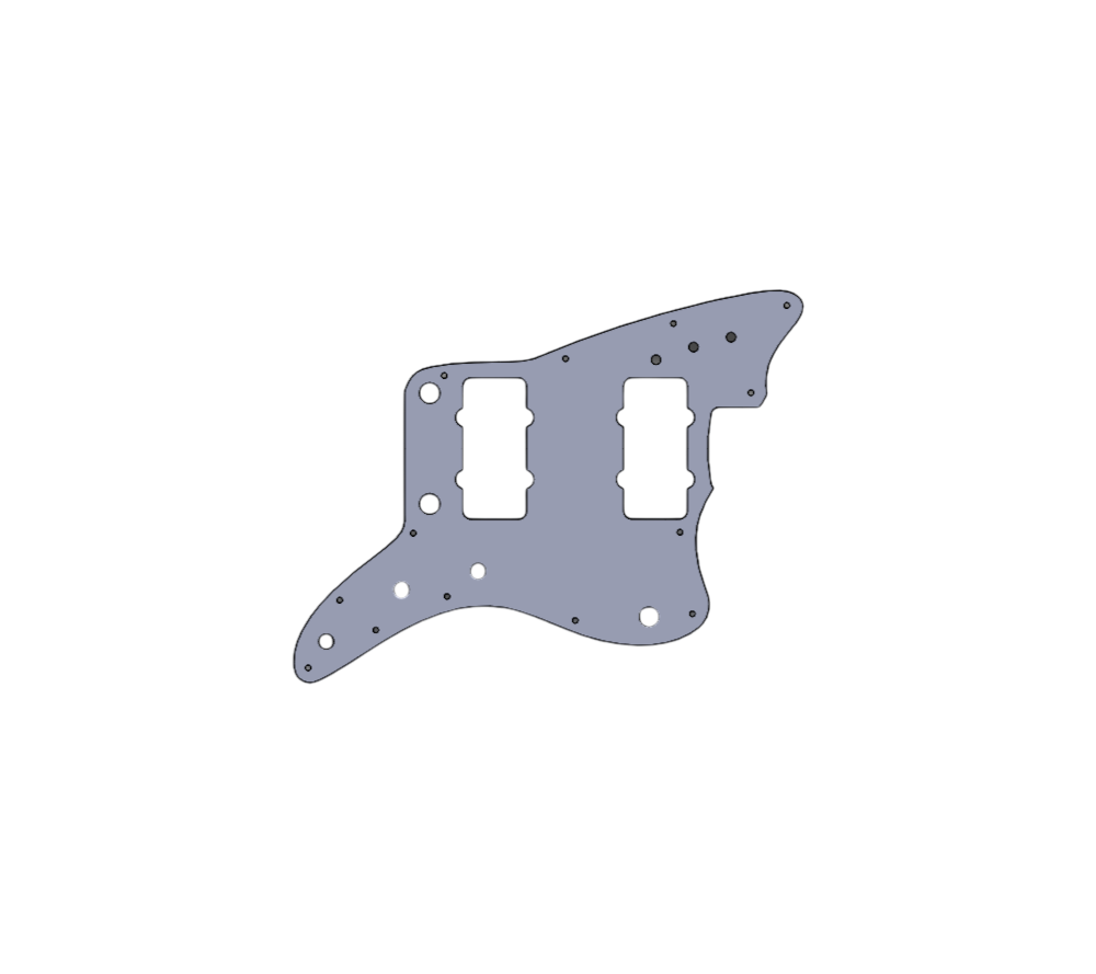 Jazzmaster pickguard(mini toggle)